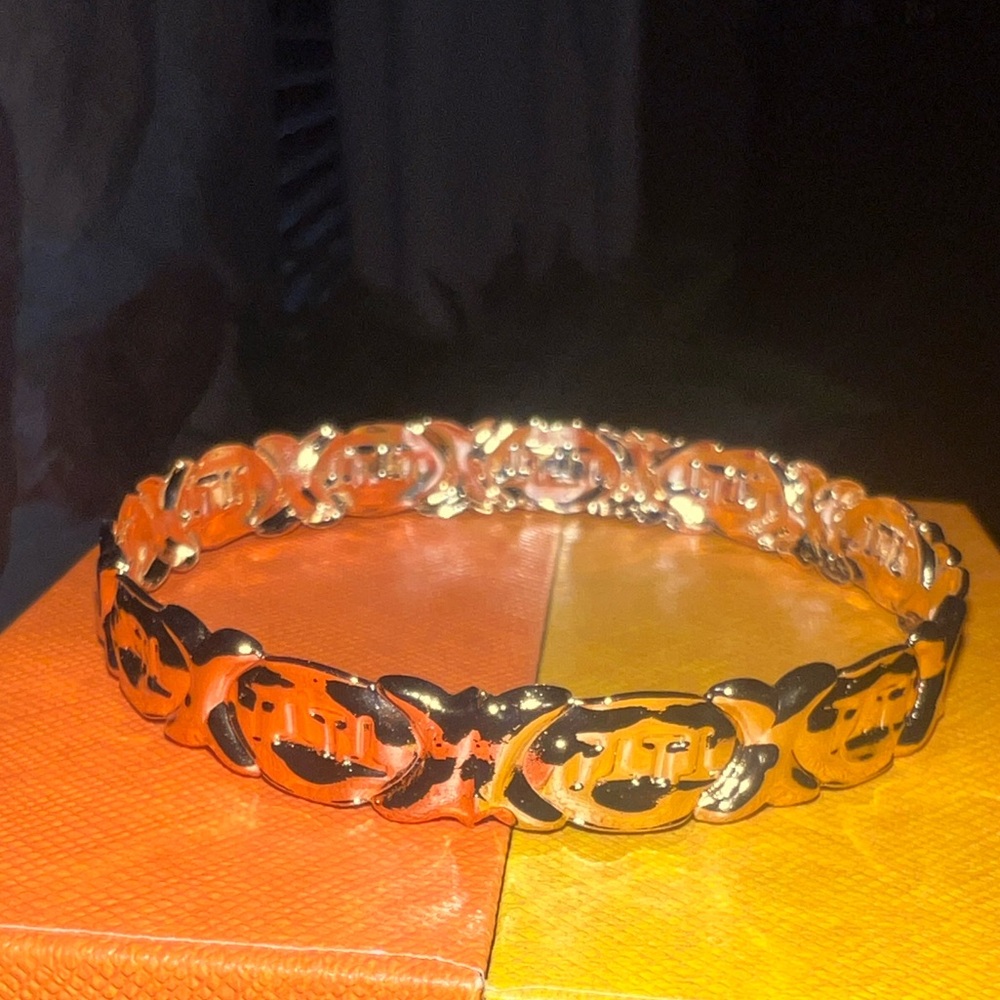 18K Gold Filled Bangle Bracelet 8” ✨ Chunky Statement Stackable Luxury Style